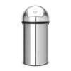 Push Bin afvalemmer, 60 liter - Matt Steel