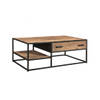 D - Livingfurn - Salontafel Dakota - 70x120x44cm - Mangohout