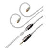 Meze Rai Series MMCX Zilver vergulde upgrade-kabel 2.5, 3.5, 4.4mm