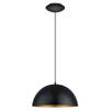 EGLO  Gaetano Hanglamp - E27 - 1 Lichts - Ø38cm - Zwart, Goud