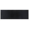 vidaXL Vloerkleed rechthoekig 100x300 cm bamboe zwart