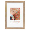 SecaDesign Tundra Hout - Fotolijst 40x50 / 30x40 cm fotomaat met passe-partout - Bruin