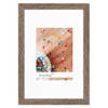 SecaDesign Tundra Hout - Fotolijst 40x50 / 30x40 cm fotomaat met passe-partout - Grijs