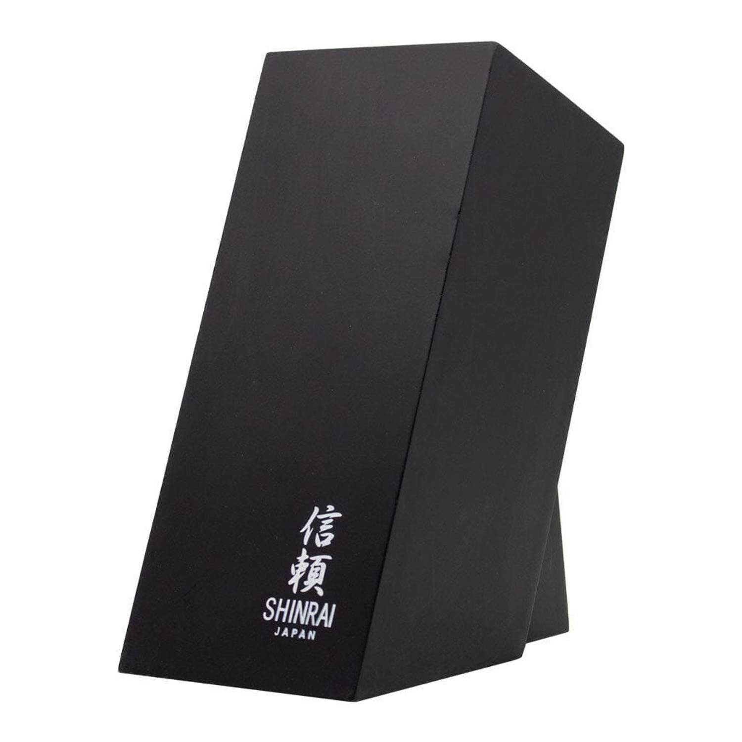 Shinrai Japan - Universeel Messenblok Obliquus - Zwart