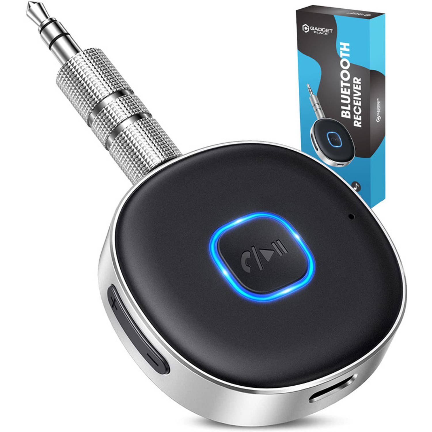 Bluetooth Receiver Incl. 3.5MM AUX - BT 5.0 - Bluetooth Ontvanger - Handsfree Bellen - Bluetooth Audio Receiver - Bluetooth via AUX