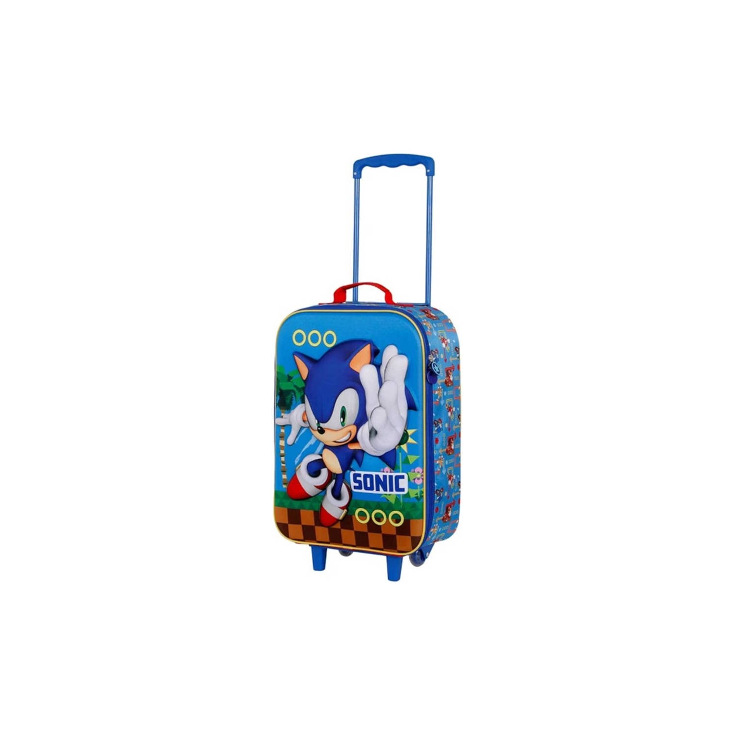 Sonic The Hedgehog - Trolley - Kinderkoffer - 50 cm