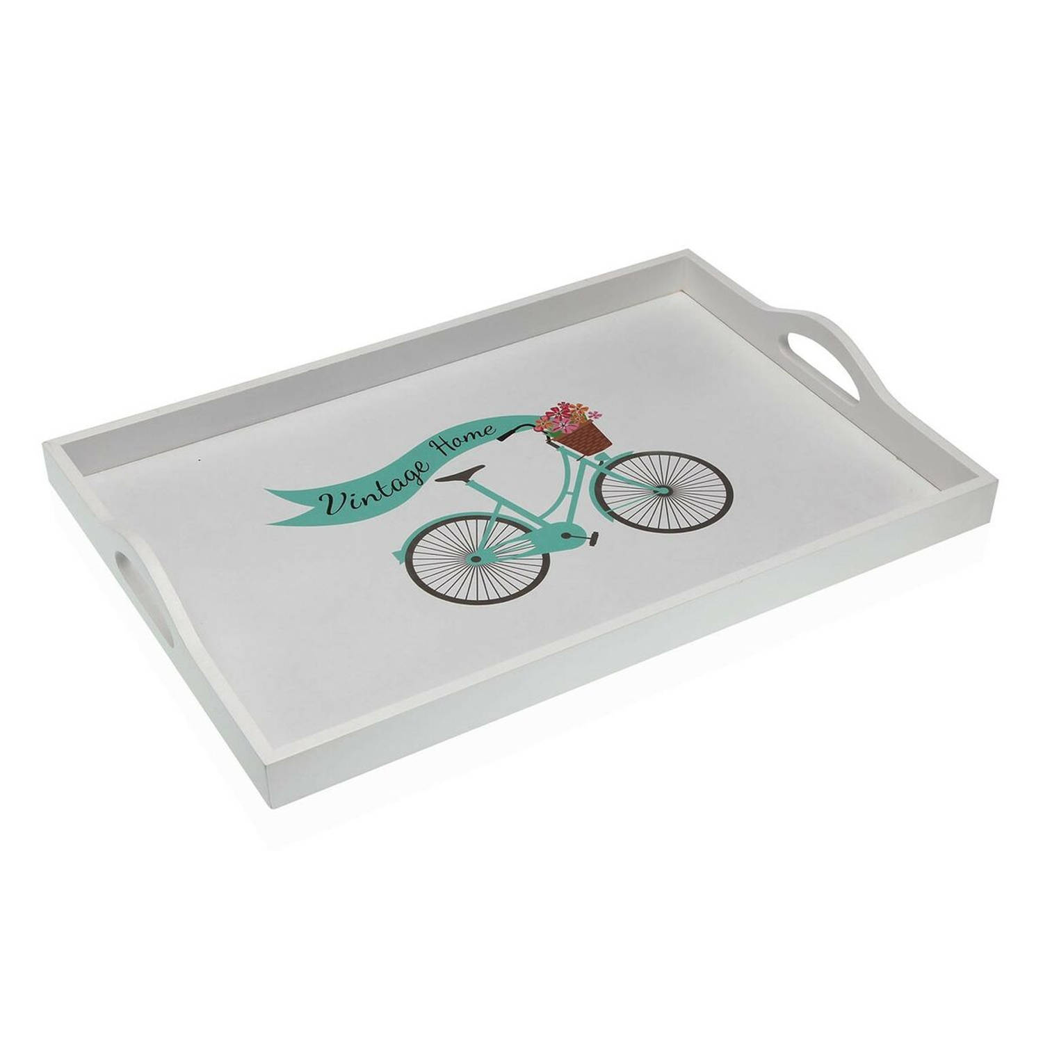 Dienblad Versa Fiets Hout MDF 30 x 5 x 45 cm