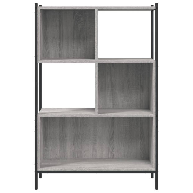 vidaXL Boekenkast 72x28x109 cm bewerkt hout grijs sonoma eikenkleurig