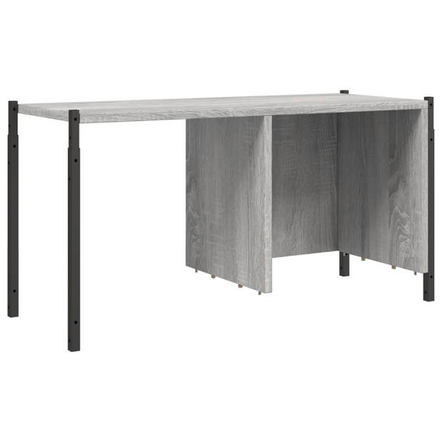 vidaXL Boekenkast 72x28x172 cm bewerkt hout grijs sonoma eikenkleurig