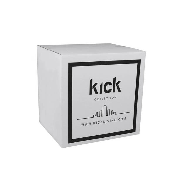 Kick kuipstoel Velvet - Donkerblauw