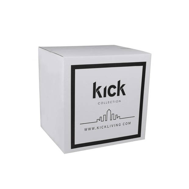 Kick barkruk Sepp - Bouclé - Donkergrijs