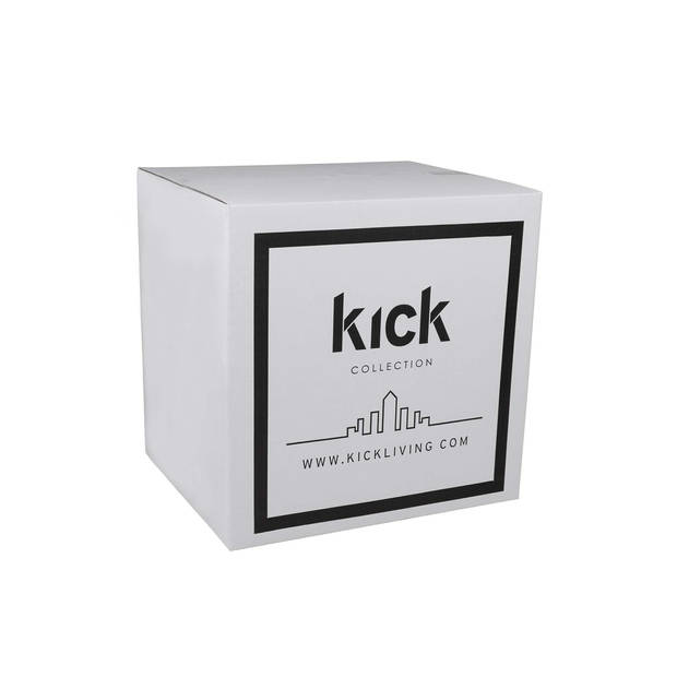 Kick kuipstoel Metal Luuk - Wit