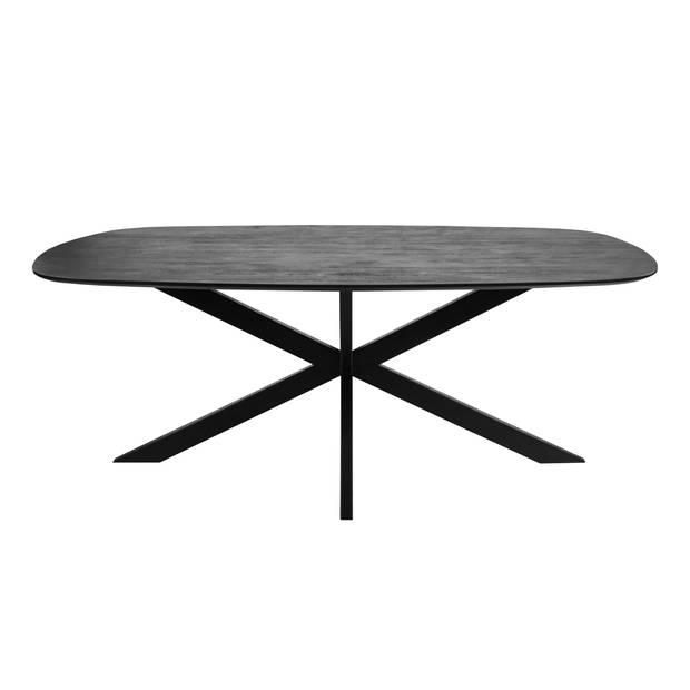 Kick eettafel Dana - 240cm - Zwart