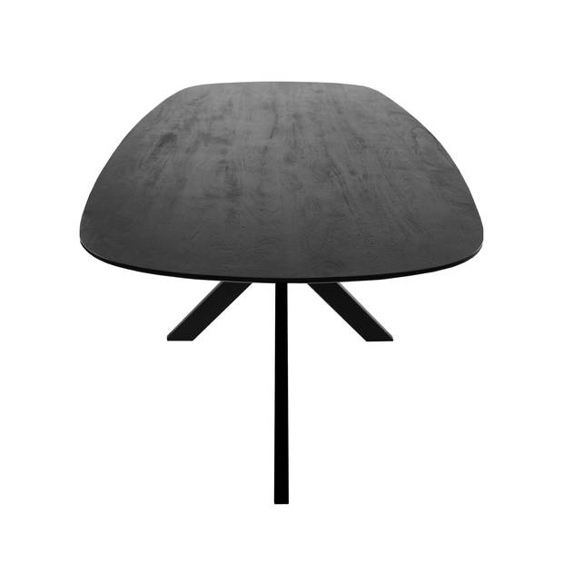 Kick eettafel Dana - 210cm - Zwart