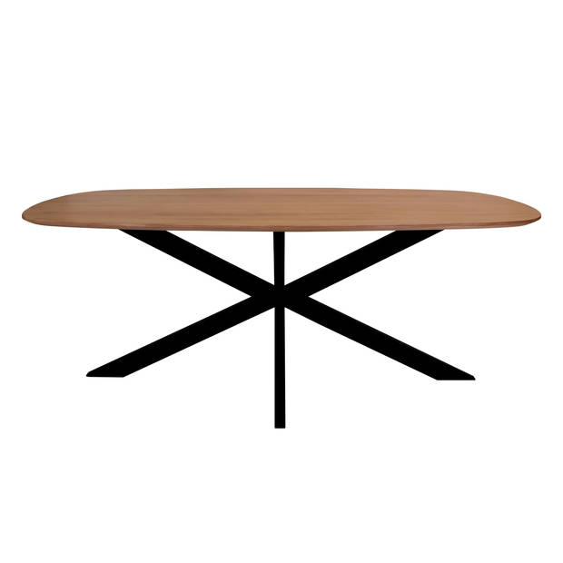 Kick eettafel Dana - 210cm - Bruin