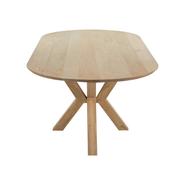 Kick eettafel Alrik - 240cm - Naturel