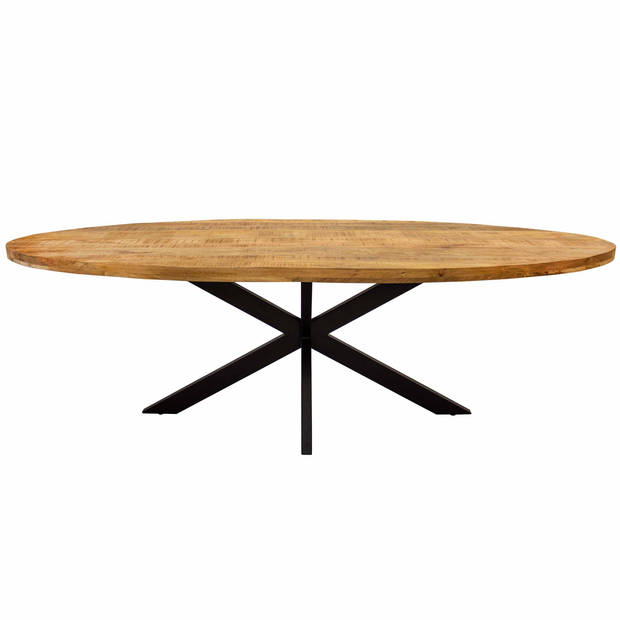 Kick eettafel Dax ovaal - 180cm - Mango