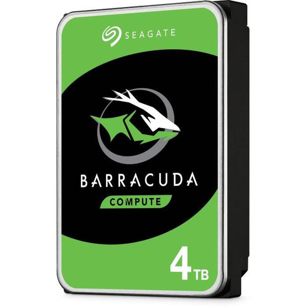 SEAGATE - Interne harde schijf HDD - BarraCuda - 4To - 5.400 RPM - 3.5 (ST4000DM004)