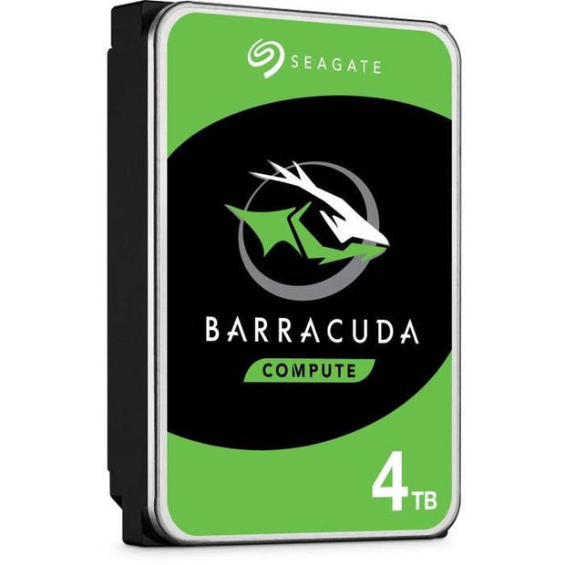 SEAGATE - Interne harde schijf HDD - BarraCuda - 4To - 5.400 RPM - 3.5 (ST4000DM004)