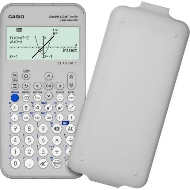Grafische rekenmachine - CASIO - Middelbare school - Graph Light - Wit