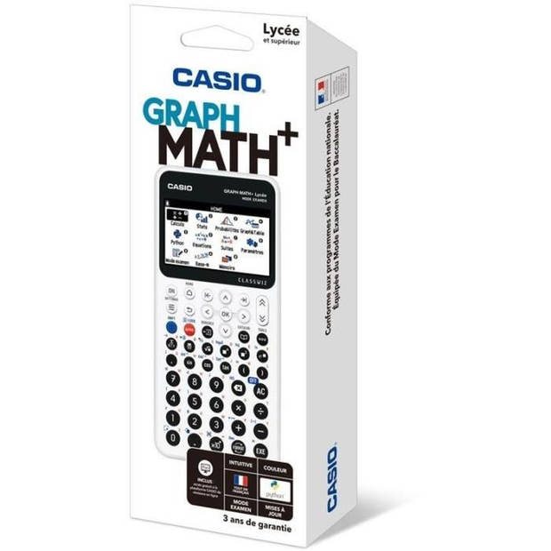 Casio grafische rekenmachine - Middelbare school - Wiskunde+ - Wit