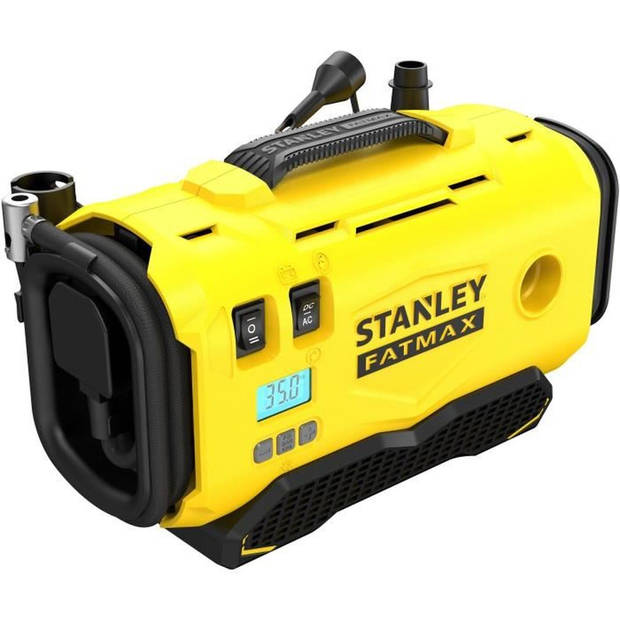 Inflatorcompressor - STANLEY FATMAX V20 - SFMCE520B-QW - Lithium 18V - 11 bar - Zonder batterij