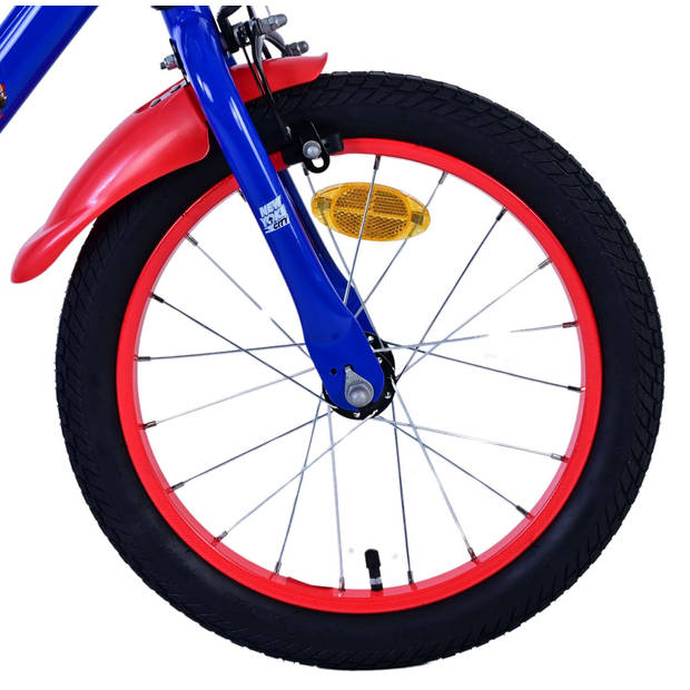 Sonic Prime Kinderfiets - Jongens - 16 inch - Blauw Rood