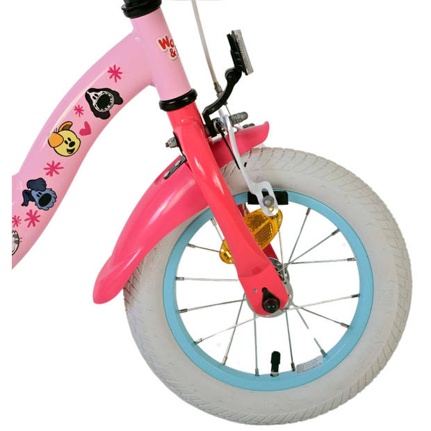 Woezel & Pip Kinderfiets - Meisjes - 12 inch - Roze