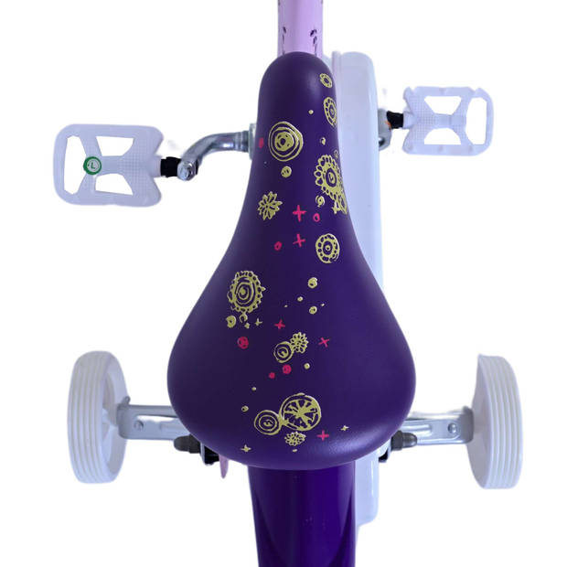 Disney Wish Kinderfiets - Meisjes - 12 inch - Paars