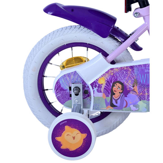 Disney Wish Kinderfiets - Meisjes - 12 inch - Paars