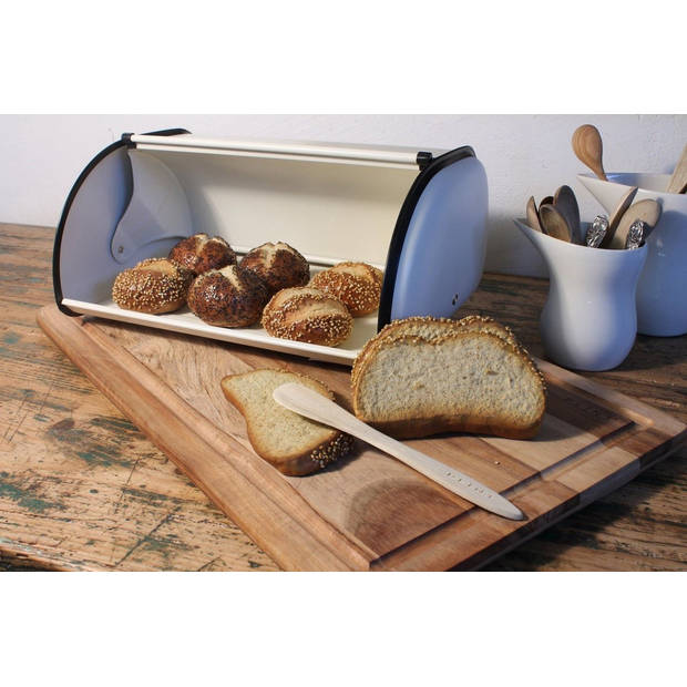 Plint retro broodtrommel (breadbox) compact ijsblauw/ice