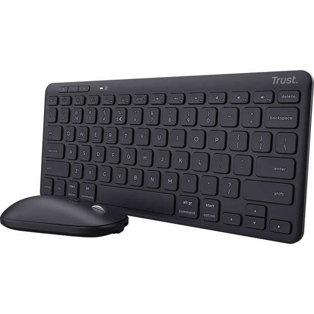 Trust Lyra Eco draadloze deskset, qwerty