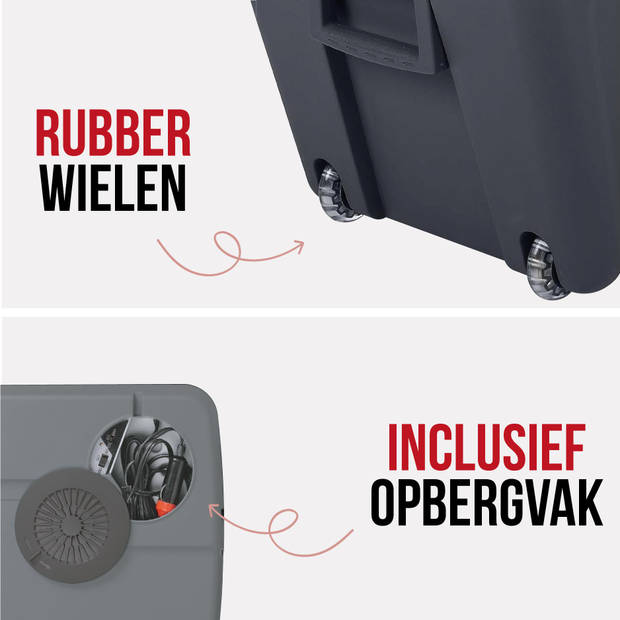 DistinQ Elektrische Koelbox – Koelbox Elektrisch met Verwarmingsfunctie - 12v 230 Volt – 40L -