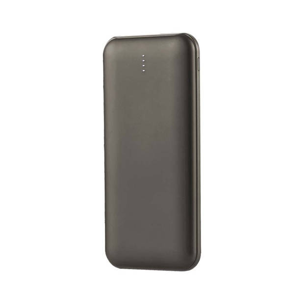 V-TAC VT-3527-G Power Banks met LED-scherm - Grijze behuizing - 10000mAh