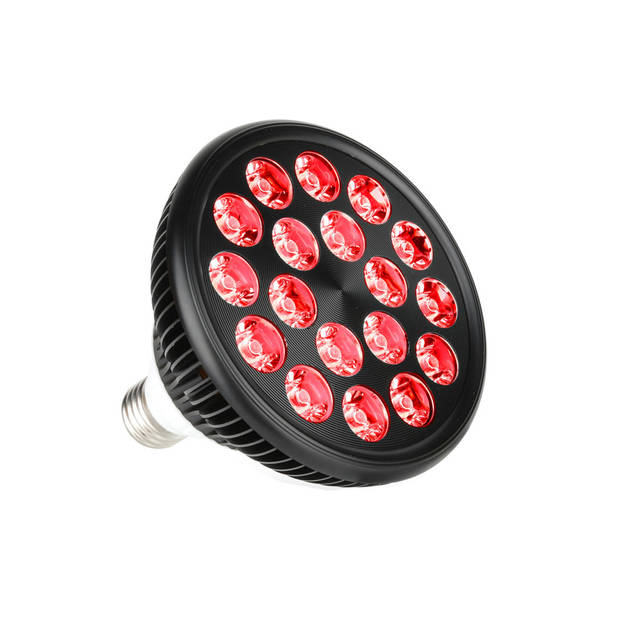Red Light Therapy Bulb 54W with Stand
