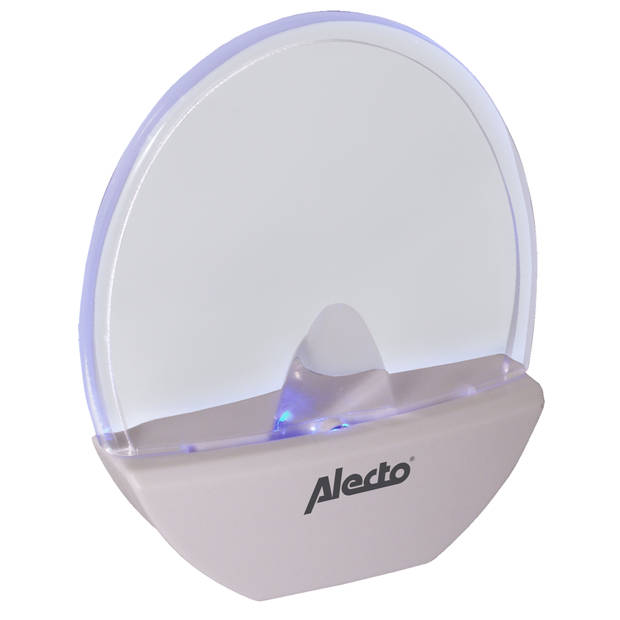 LED nachtlampje Alecto Blauw-Wit