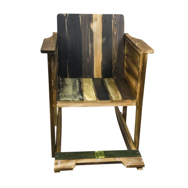 Schommelstoel hout kinderen Scrapie gerecycled sloophout scrapwood design stijl