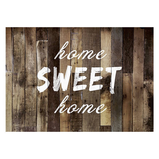 MD Entree - Schoonloopmat - Eco Design - Home Sweet Home - 50 x 75 cm