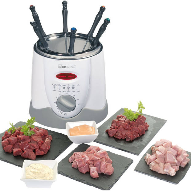 Clatronic FFR 2916 – 2 in 1 - Elektrische fondue - Mini Friteuse