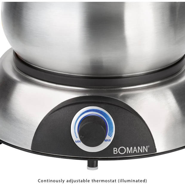 Bomann FD 2248 - Fondue Set - 8 personen – 1400W