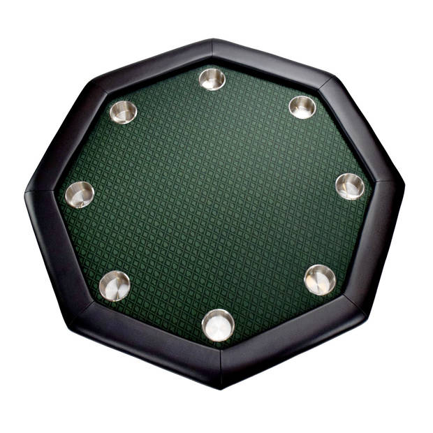 North Octagon Pokertafel Texas 8 Personen Groen