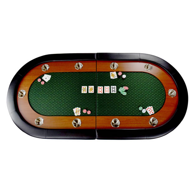 North Pokertafel Foldy 10 Personen Groen