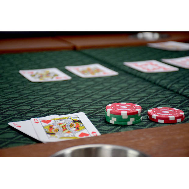 North Pokertafel Foldy 10 Personen Groen