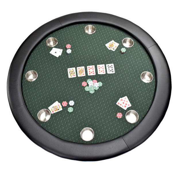 North Ronde Pokertafel Texas 8 Personen Groen