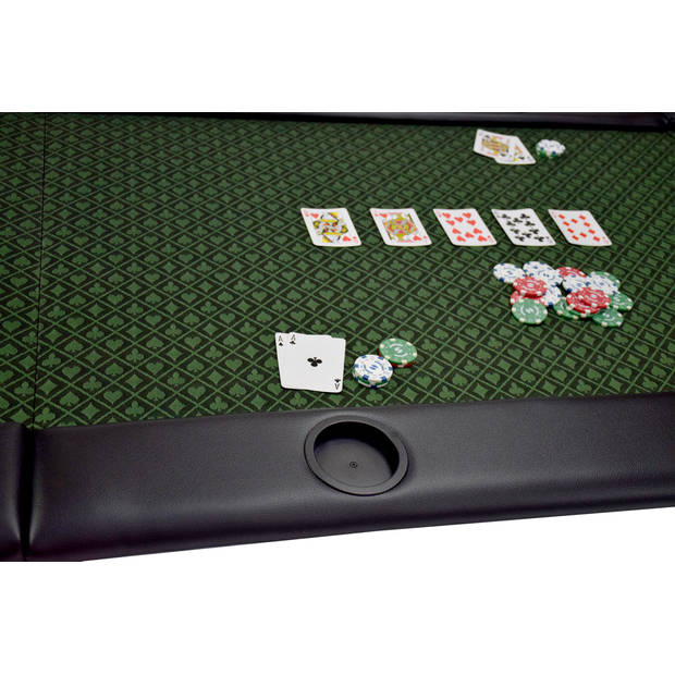 North Tabletop Pokertafel 10 Personen Groen