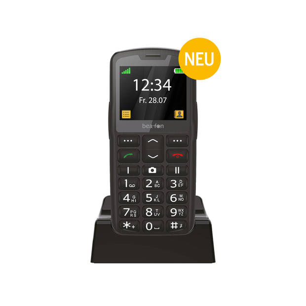Beafon SL260 4G GSM telefoon voor senioren zwart