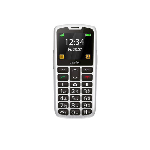 Beafon SL260 4G GSM telefoon voor senioren zilver