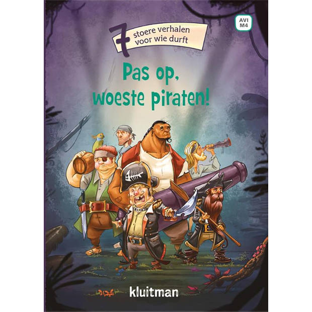 Kluitman Pas op, woeste piraten!