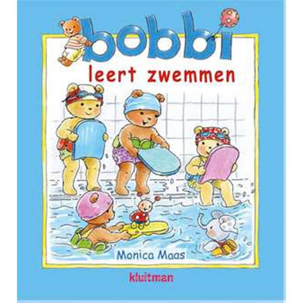 Kluitman Bobbi leert zwemmen