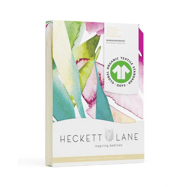 Heckett Lane Dekbedovertrek katoen Adeel - roze 260x200/220cm